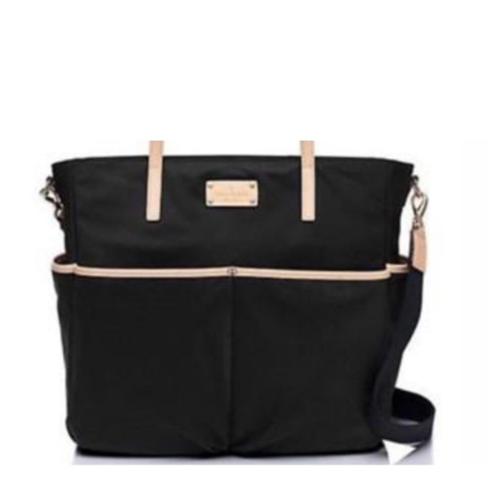 Kate Spade | Honey Baby Kennedy Park Nylon Diaper Bag in Black